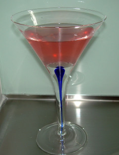 Cosmopolitan cocktail