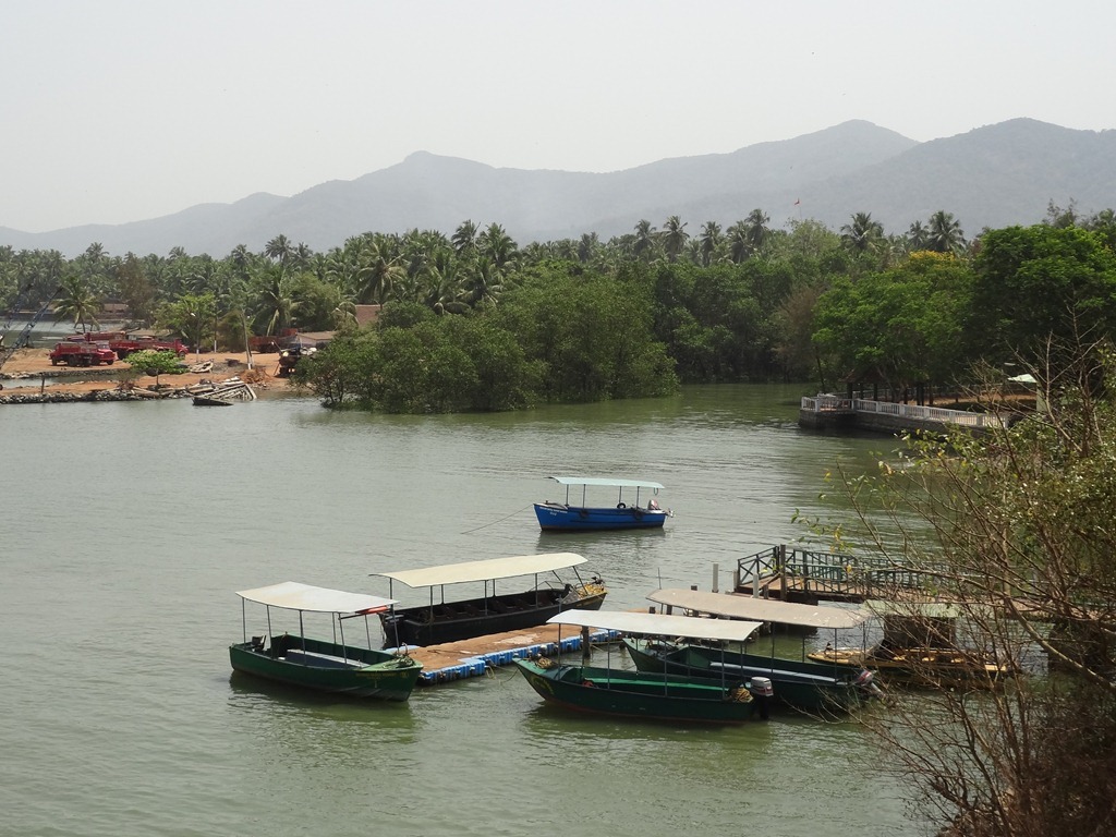 boats on backwaters