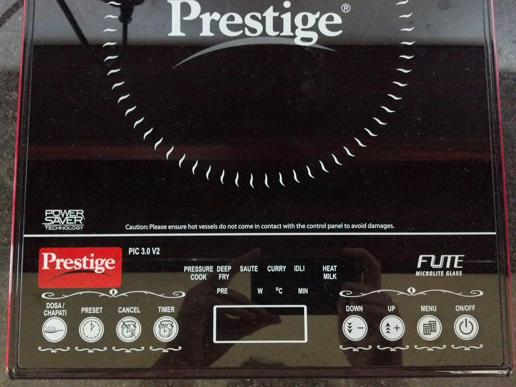 cooker control panel