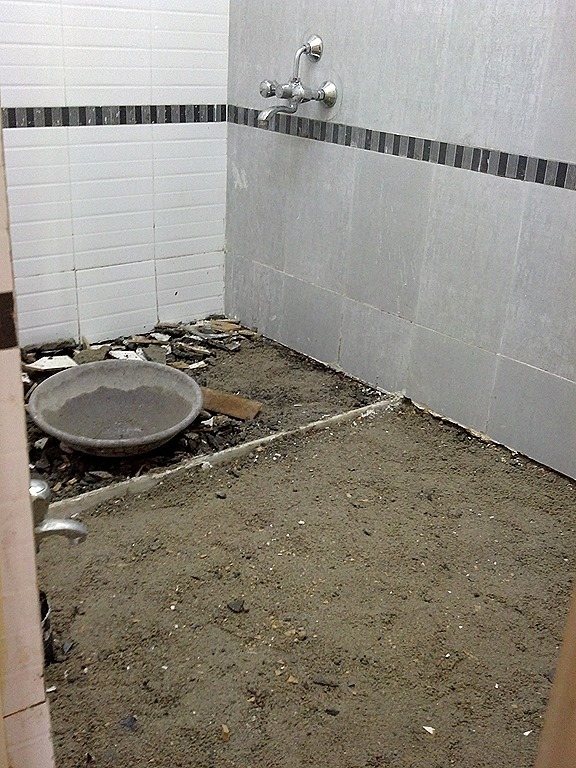 bare floor