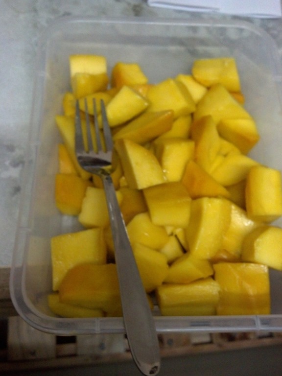 mango chunks